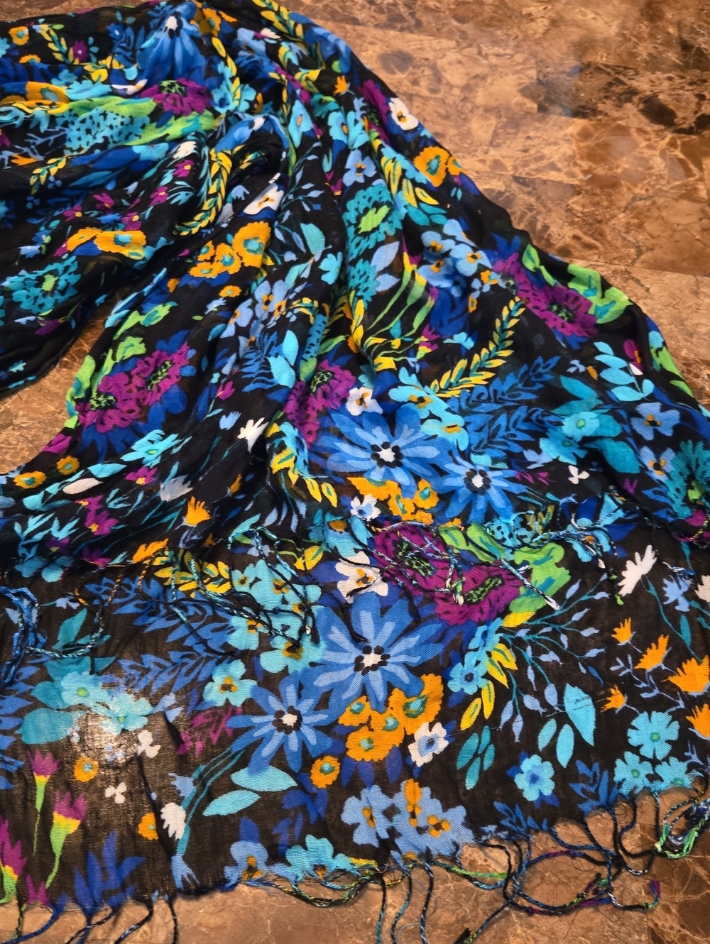 Vera Bradley Midnight Blues Scarf
